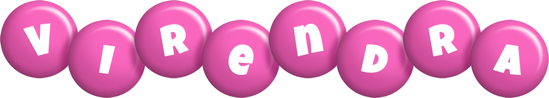 Virendra candy-pink logo