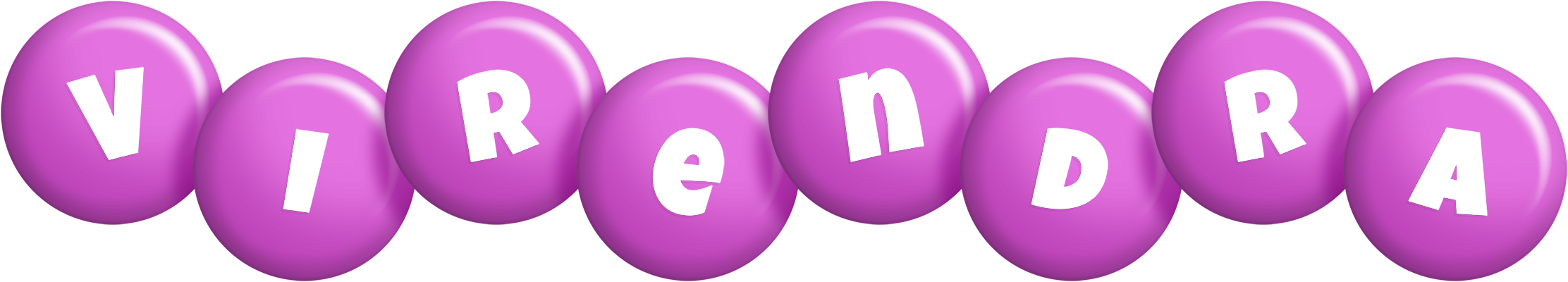 Virendra candy-purple logo