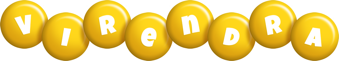 Virendra candy-yellow logo
