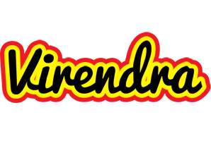 Virendra flaming logo