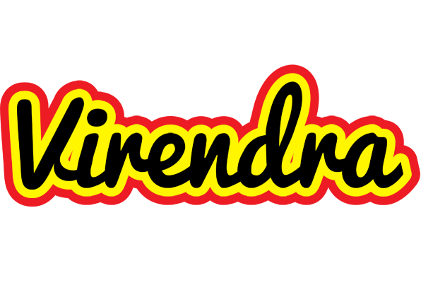 Virendra flaming logo