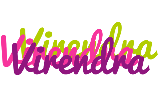 Virendra flowers logo