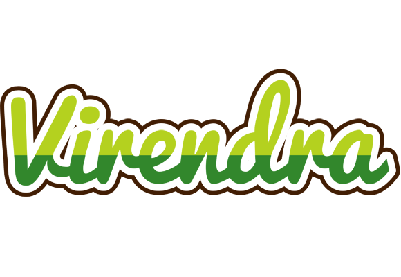 Virendra golfing logo