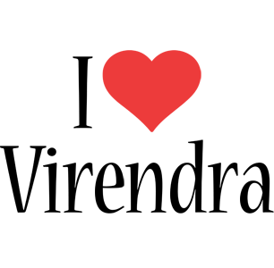 Virendra i-love logo