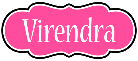 Virendra invitation logo