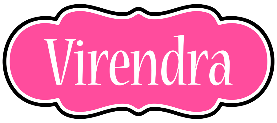 Virendra invitation logo