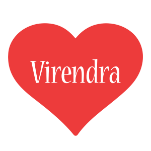 Virendra love logo