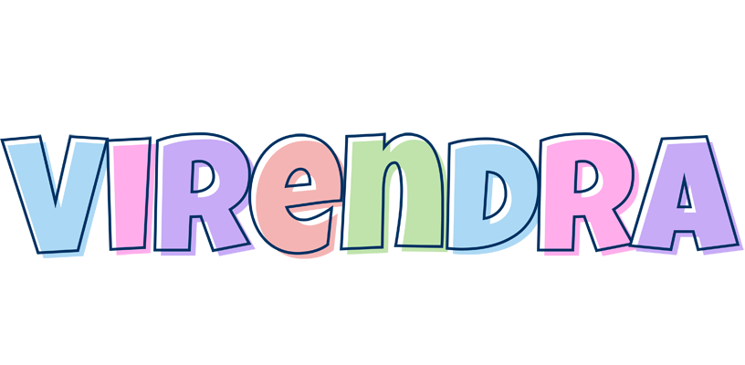 Virendra pastel logo