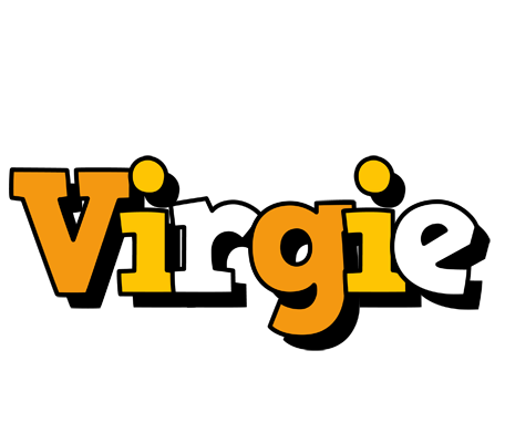 Virgie cartoon logo