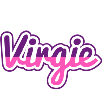 Virgie cheerful logo