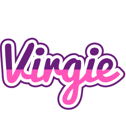 Virgie cheerful logo