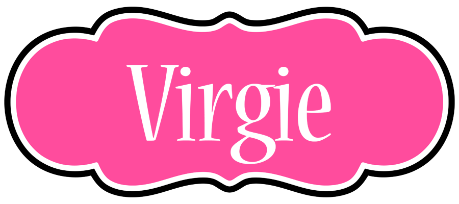 Virgie invitation logo