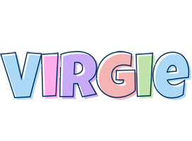 Virgie pastel logo