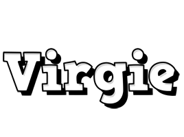 Virgie snowing logo