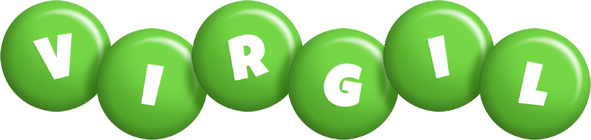 Virgil candy-green logo