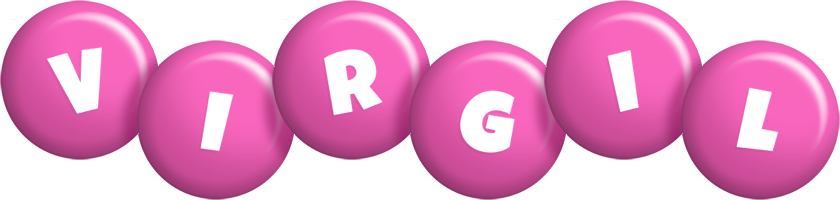 Virgil candy-pink logo