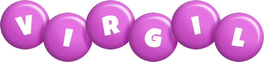 Virgil candy-purple logo