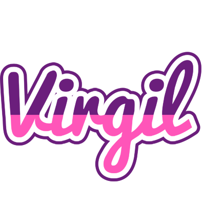 Virgil cheerful logo