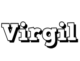 Virgil snowing logo