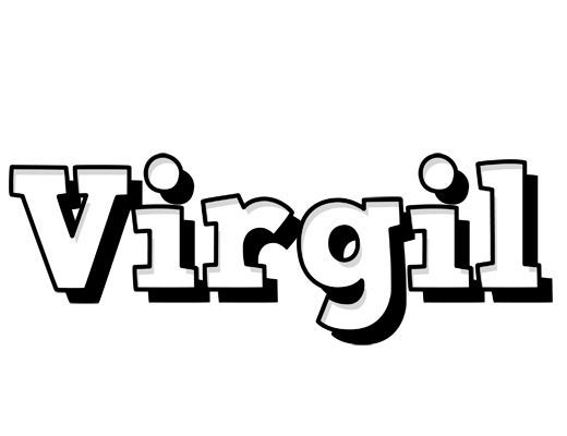 Virgil snowing logo