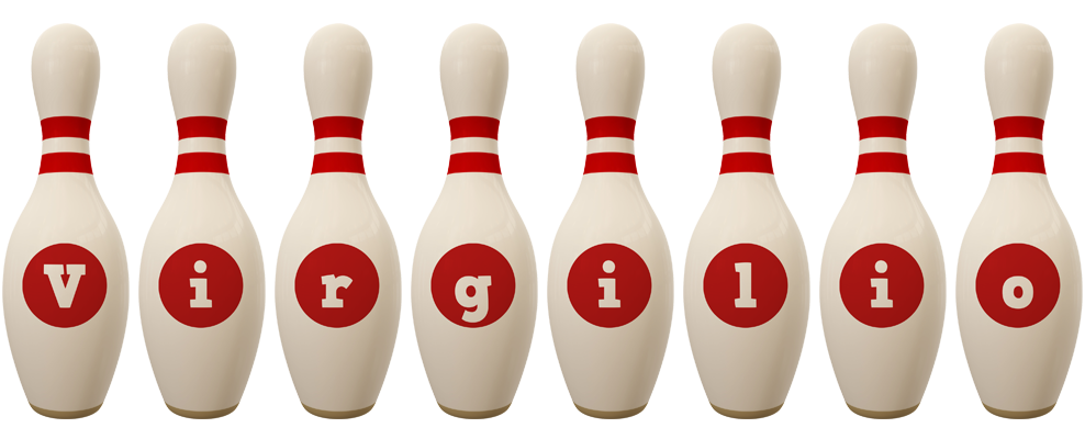 Virgilio bowling-pin logo