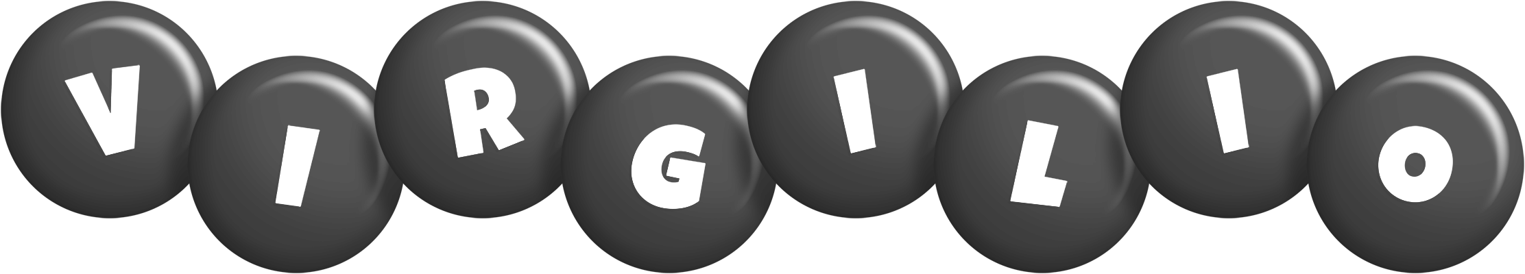 Virgilio candy-black logo