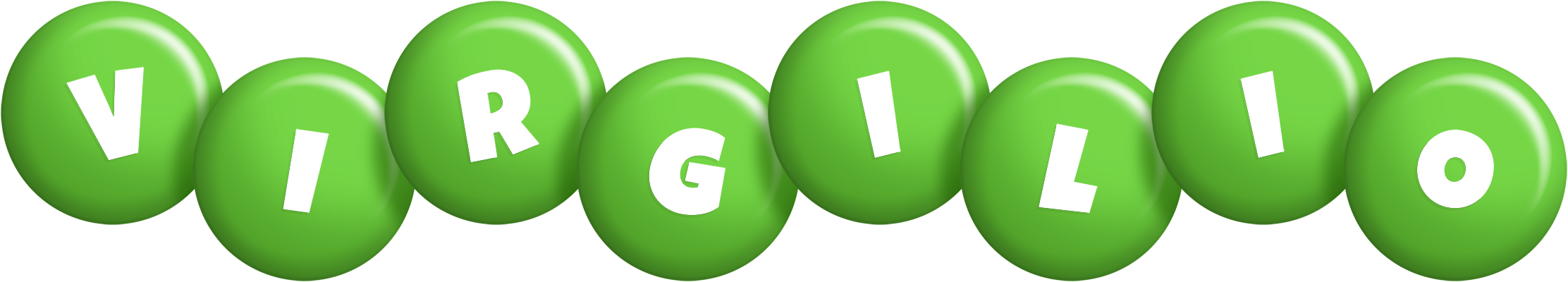 Virgilio candy-green logo