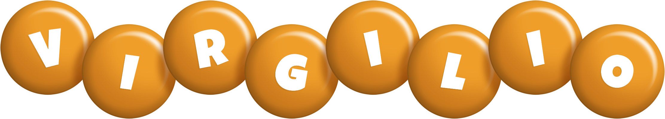 Virgilio candy-orange logo