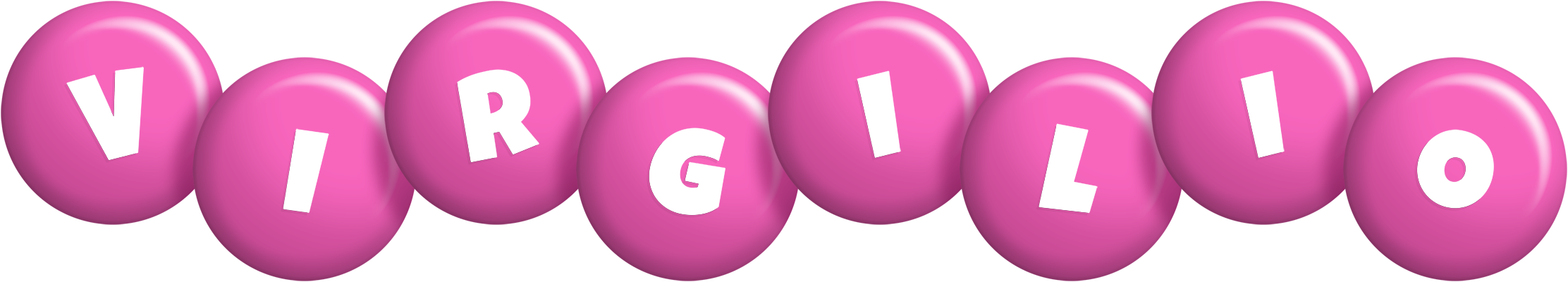 Virgilio candy-pink logo