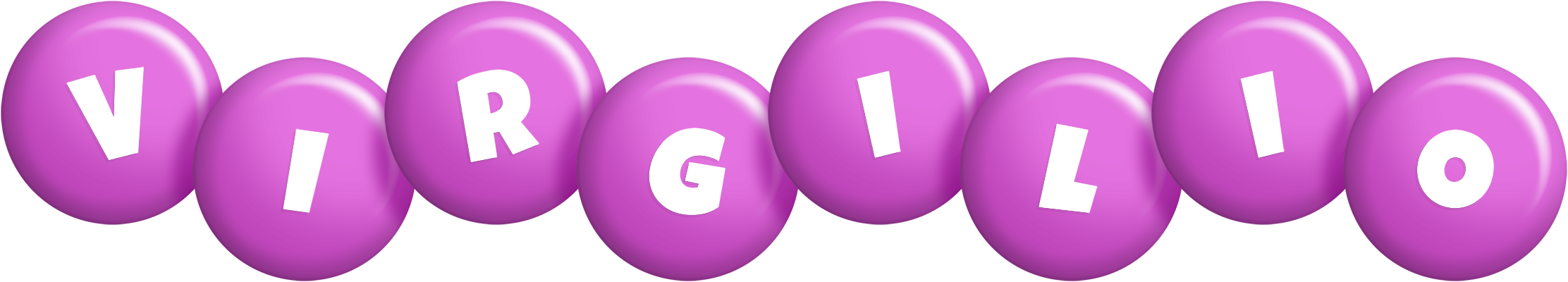 Virgilio candy-purple logo