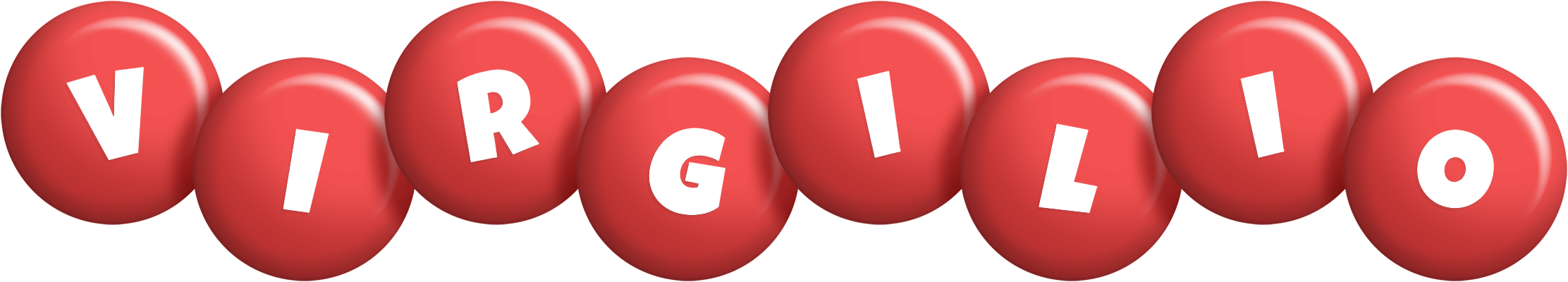 Virgilio candy-red logo