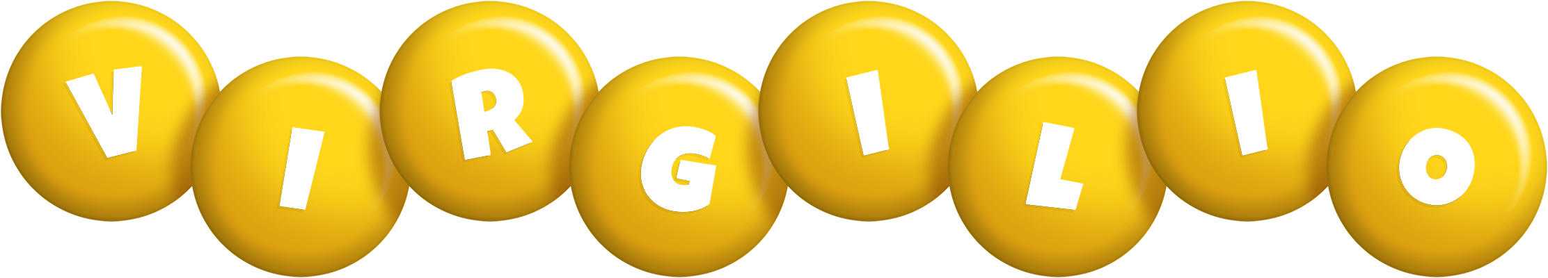 Virgilio candy-yellow logo