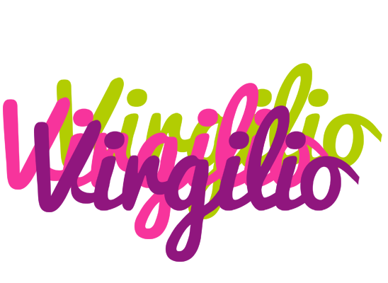 Virgilio flowers logo