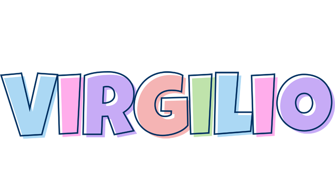 Virgilio pastel logo