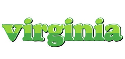 Virginia apple logo