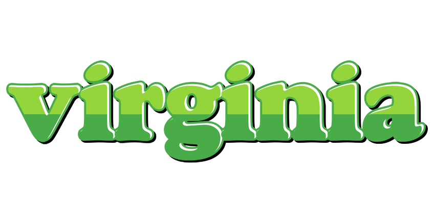 Virginia apple logo