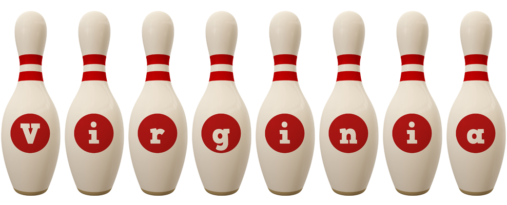 Virginia bowling-pin logo