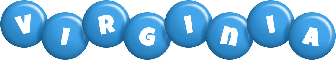 Virginia candy-blue logo