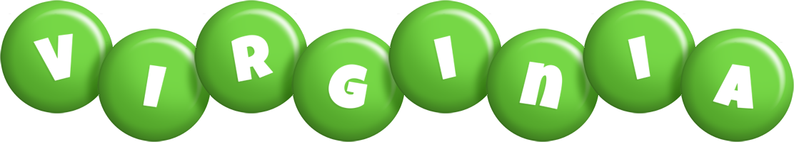 Virginia candy-green logo