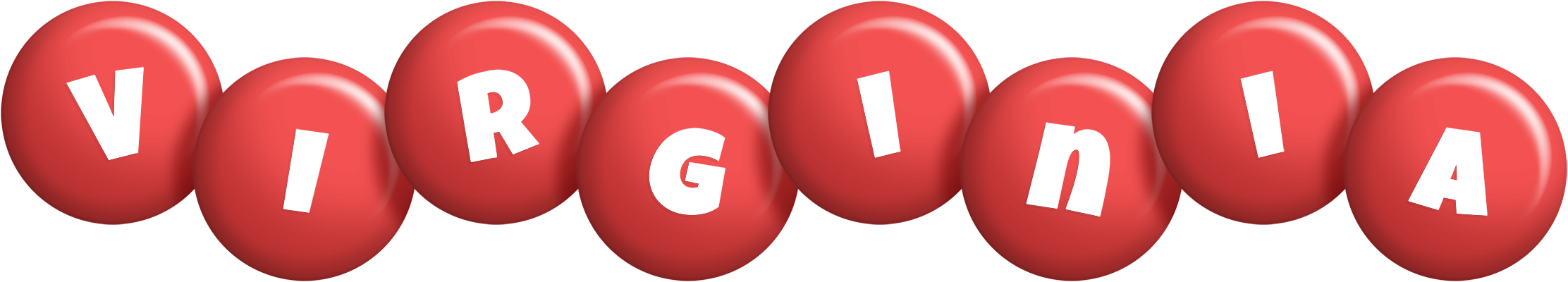 Virginia candy-red logo