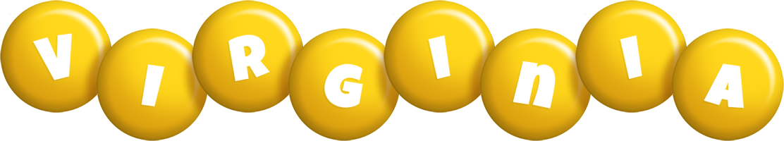 Virginia candy-yellow logo