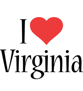 Virginia i-love logo