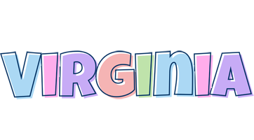 Virginia pastel logo