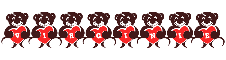 Virginie bear logo