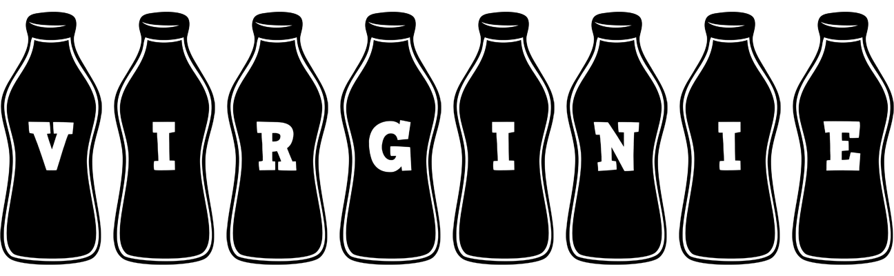 Virginie bottle logo