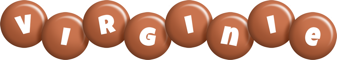 Virginie candy-brown logo