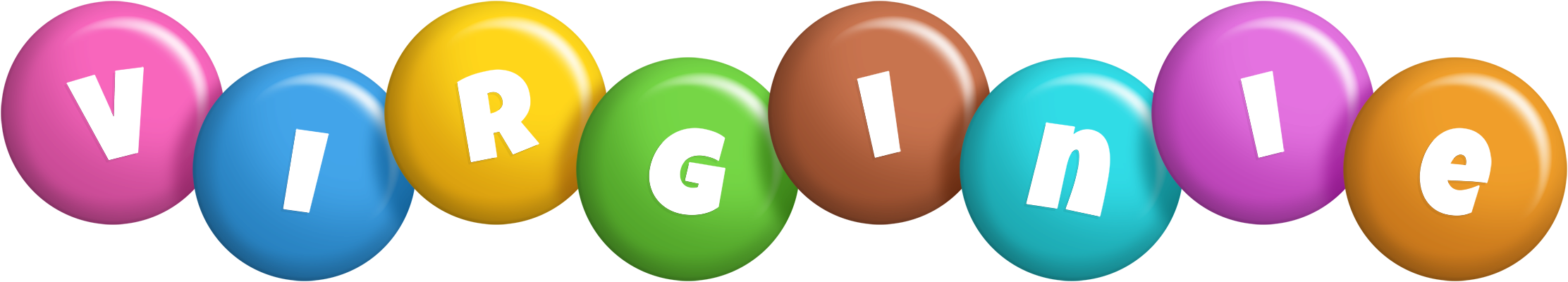 Virginie candy logo