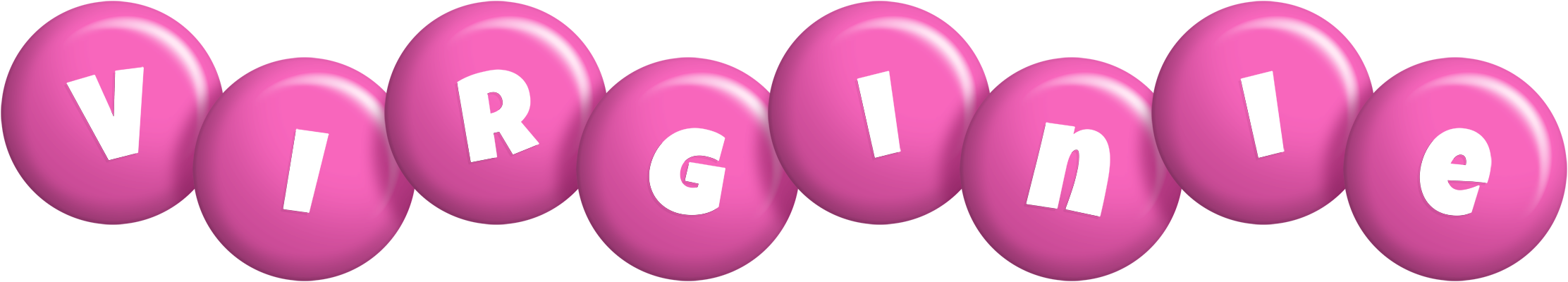 Virginie candy-pink logo
