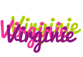 Virginie flowers logo