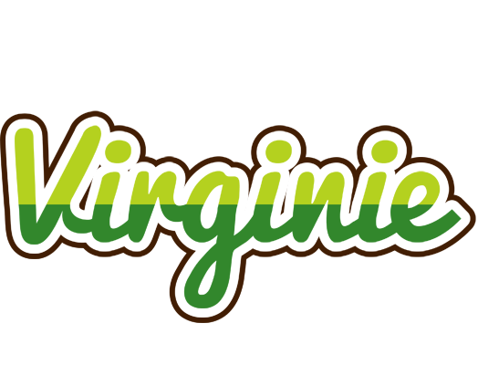 Virginie golfing logo